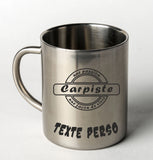 MUG INOX PERSONNALISE AVEC LOGO CARPISTE