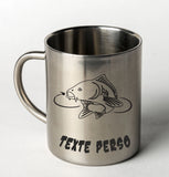 MUG INOX PERSONNALISE AVEC LOGO CARPISTE