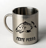 MUG INOX PERSONNALISE AVEC LOGO CARPISTE