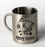 MUG INOX PERSONNALISE AVEC LOGO CARPISTE