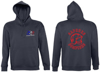 SWEAT A CAPUCHE FLOCAGE SAPEUR POMPIER LOGO DOS ROND - ADM-BOUTIQUE