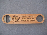 DECAPSULEUR AVEC GRAVURE AU LASER PERSONNALISEE - ADM-BOUTIQUE