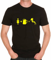 TEE SHIRT HUMOUR BIERE / FEMME - ADM-BOUTIQUE