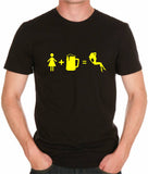 TEE SHIRT HUMOUR BIERE / FEMME - ADM-BOUTIQUE